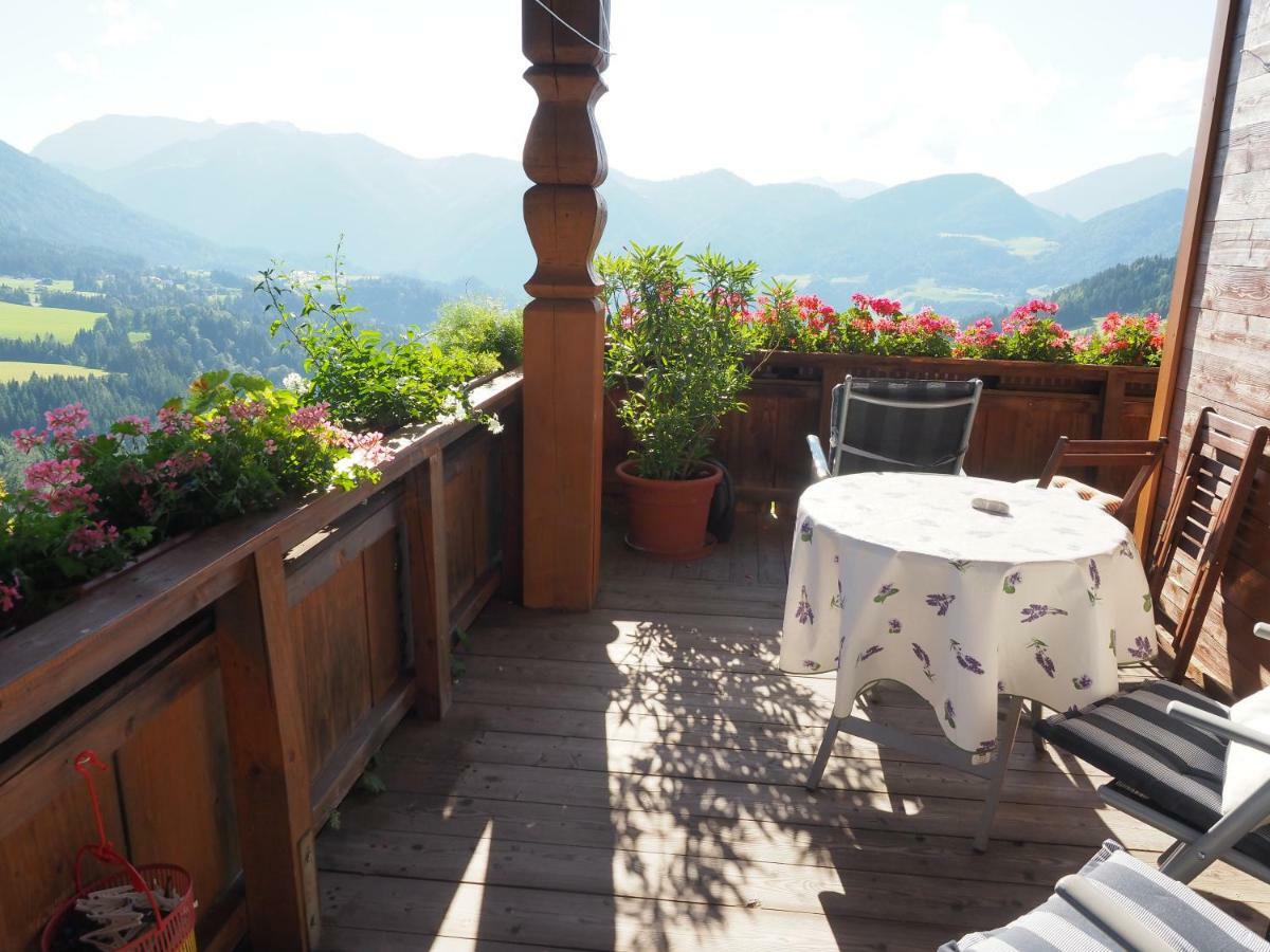 Ferienwohnung Huebner Brandenberg エクステリア 写真