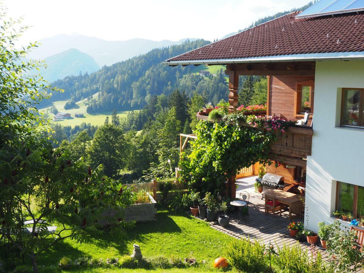 Ferienwohnung Huebner Brandenberg エクステリア 写真
